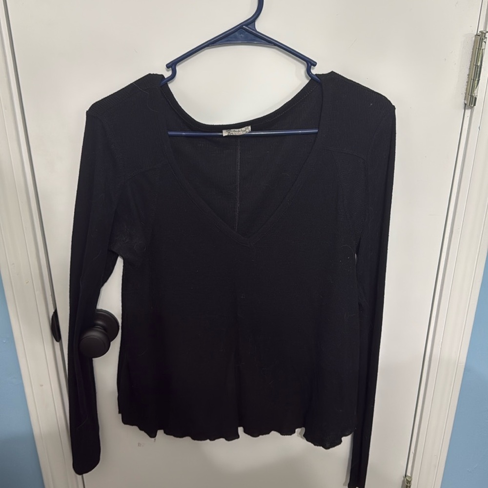Black Free People Shirt